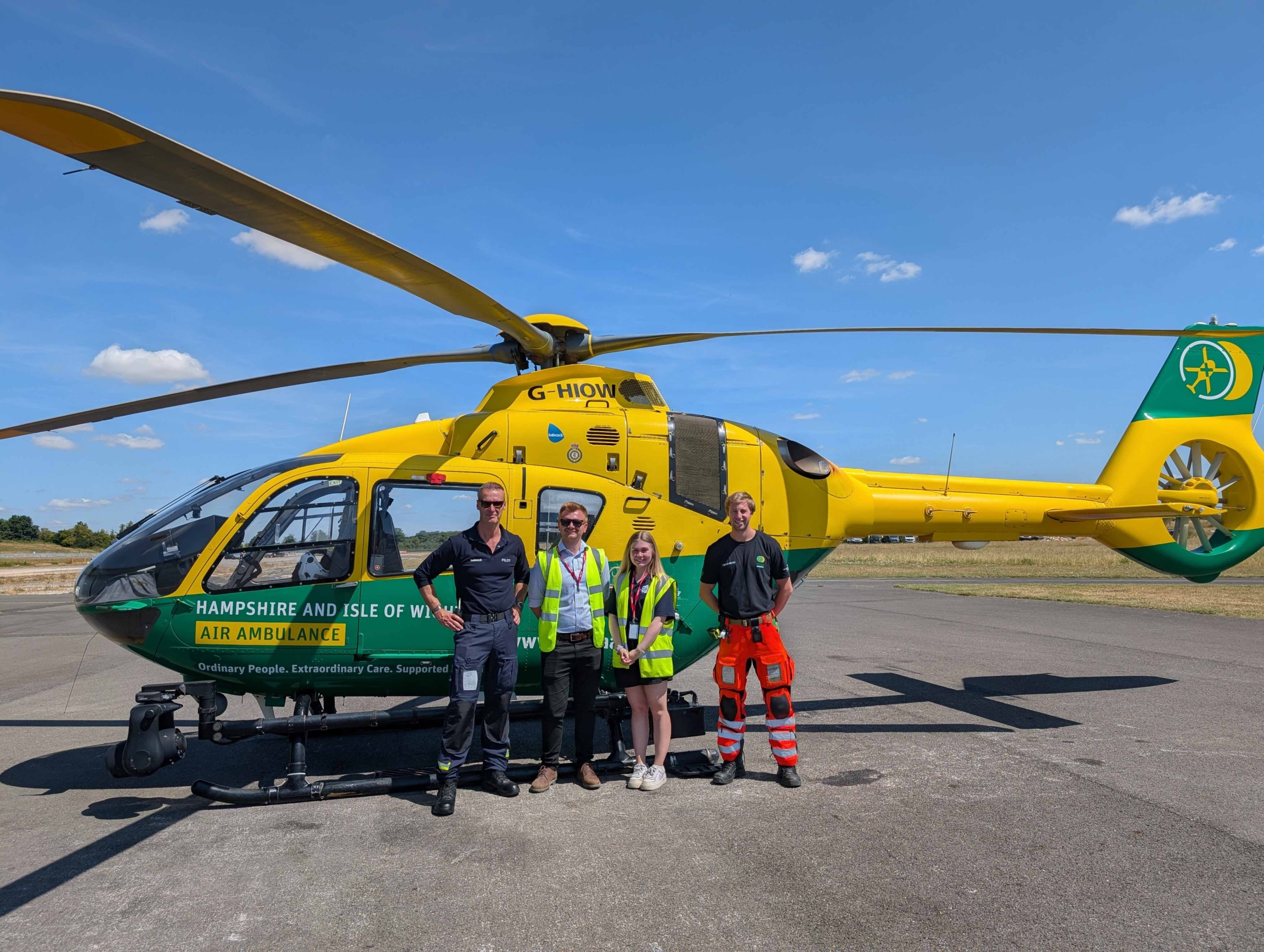 Hampshire and Isle of Wight Air Ambulance and Paultons Park