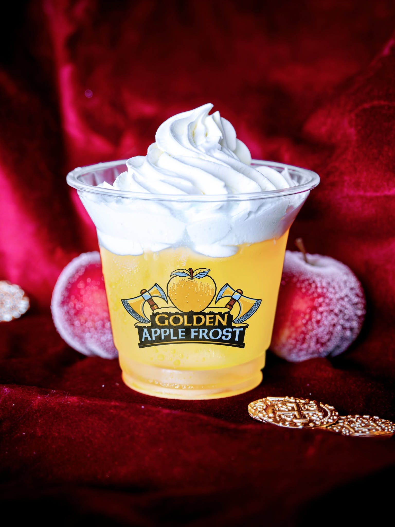 Golden Apple Frost Drink
